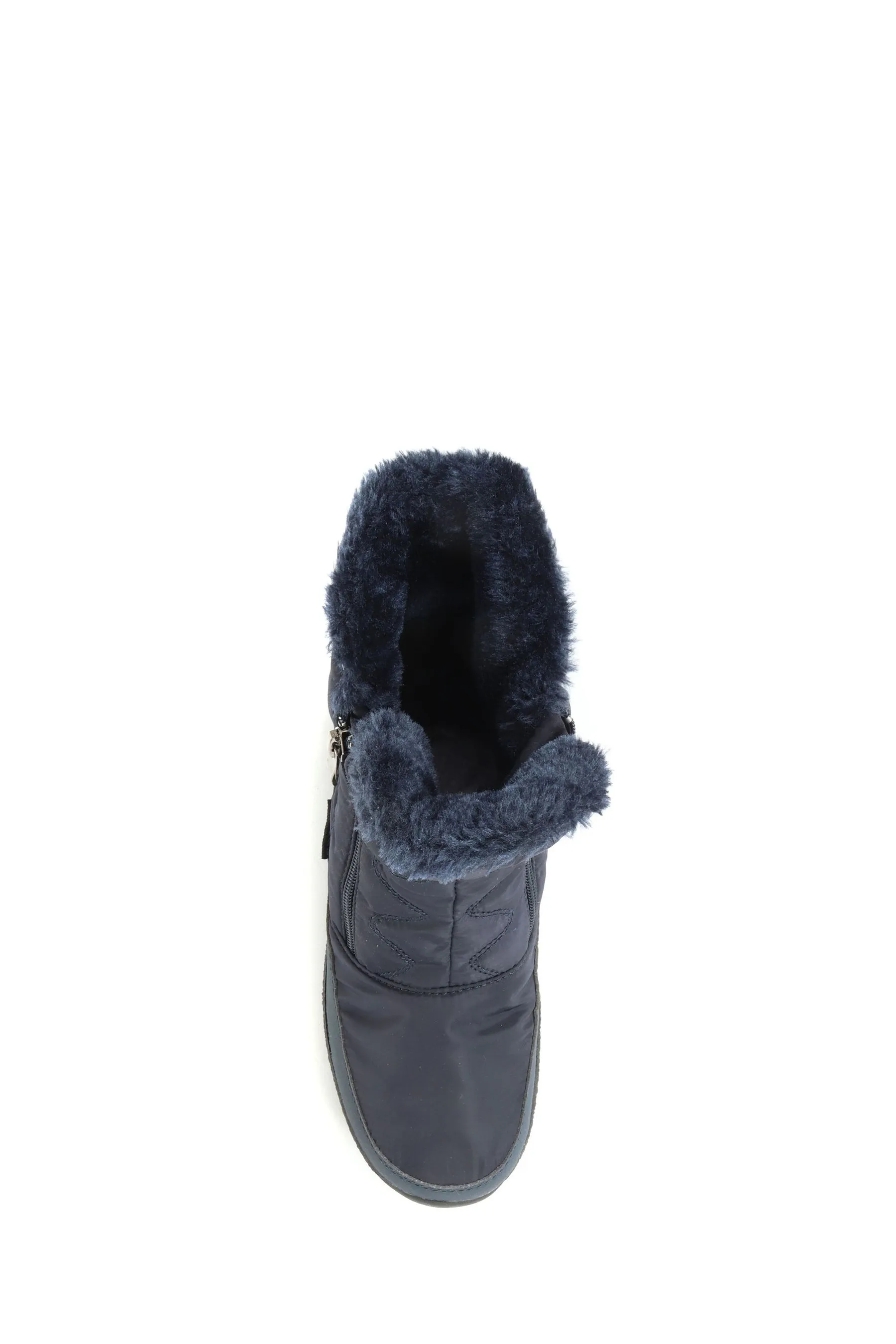 Pavers - Impermeabile donna con fodera in pelliccia sintetica Stivali