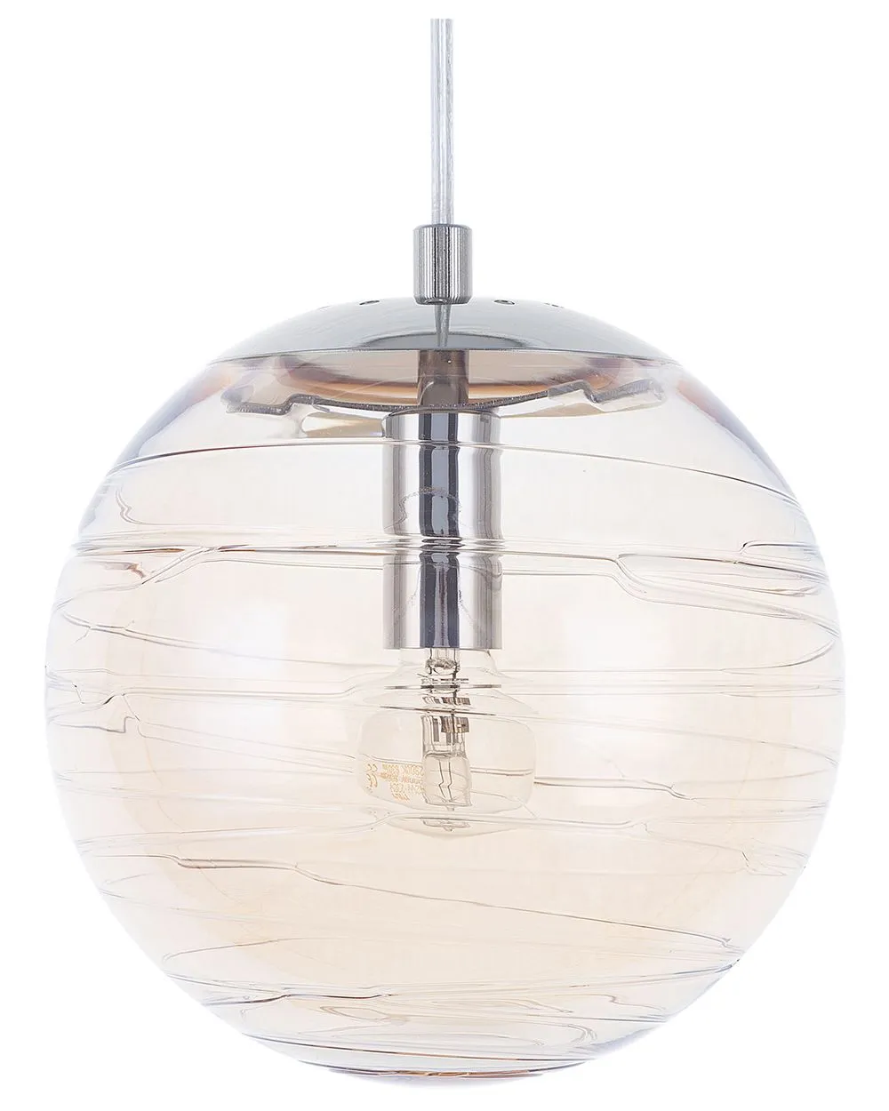 Pendant Lamp MIRNA Glass Gold