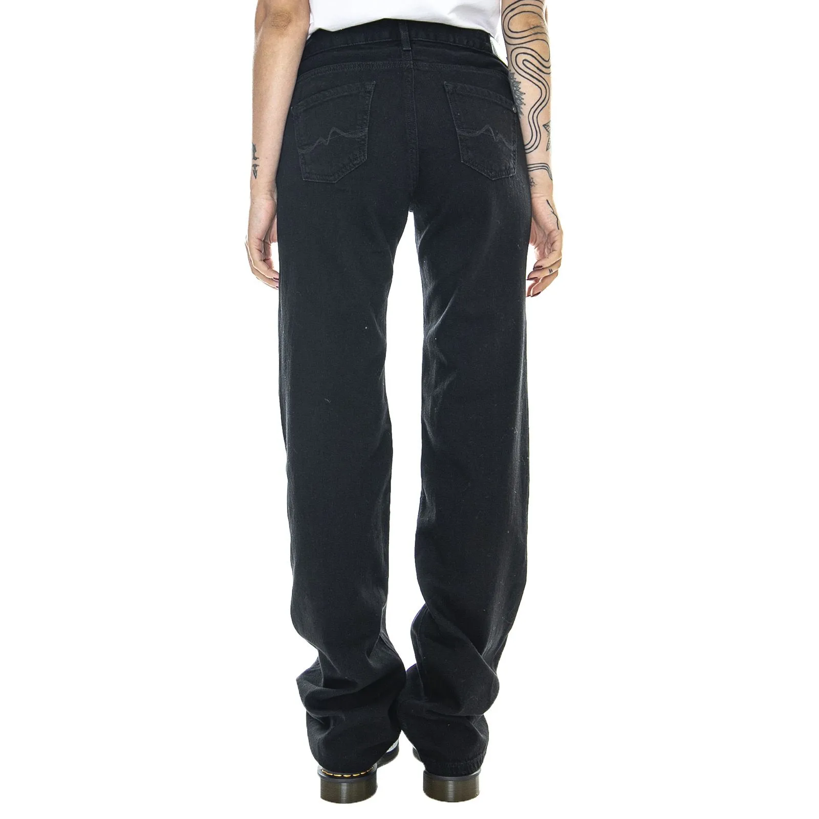 Pepe Jeans Aubrey Jeans - Black - Denim Jeans Donna Neri    