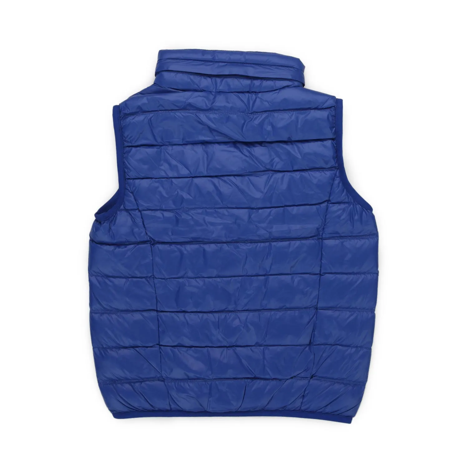 Piumino Gilet Ea7 Blu Bambino E Teenager