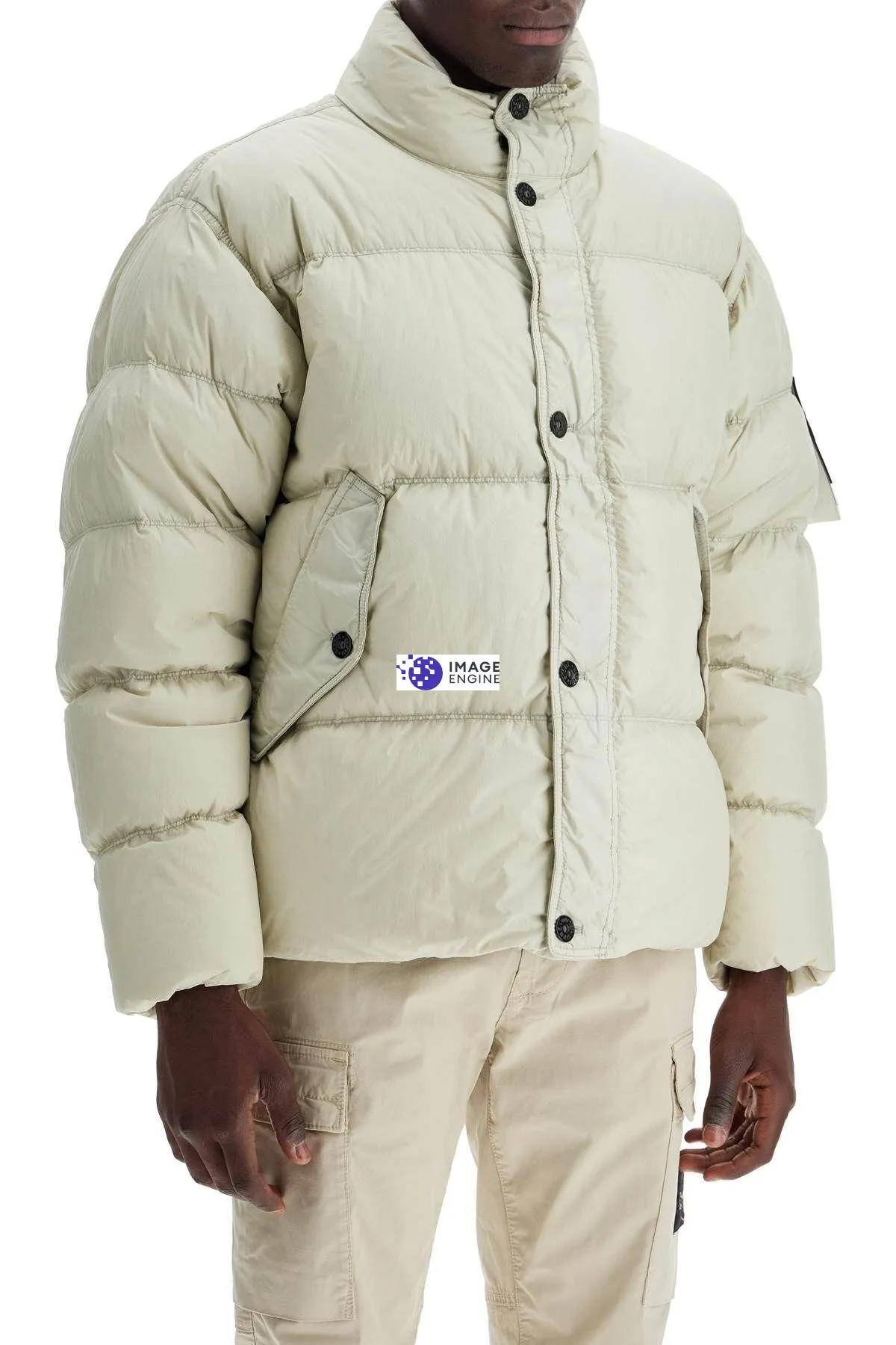 Piumino in Garment Dyed Crinkle Reps R-NY Down