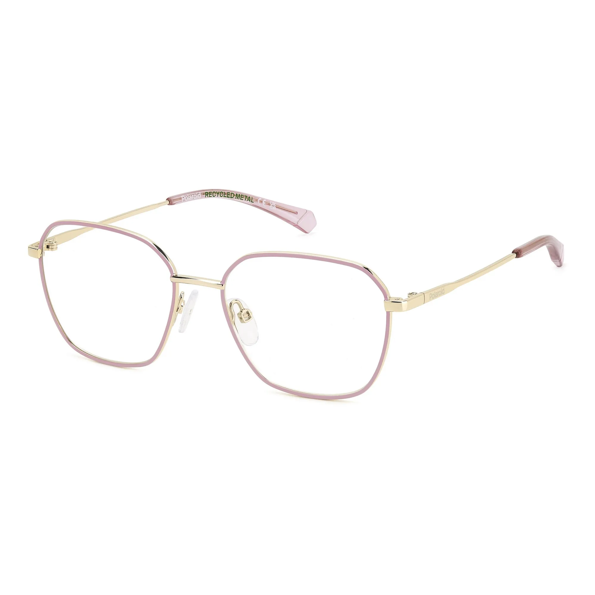   Polaroid PLD D838 - EYR Oro Rosa | Occhiale Da Vista Bambino Unisex 