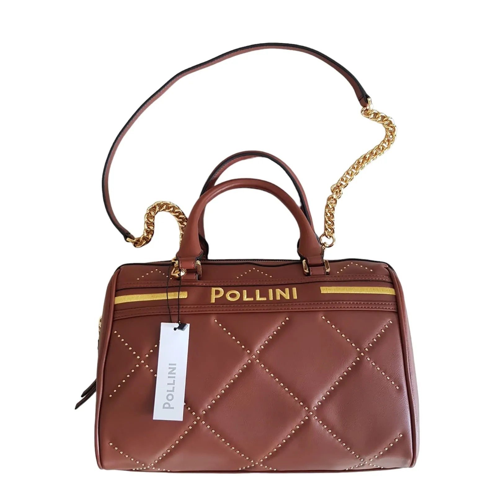 Pollini borsa donna Bauletto cuoio Rif.830