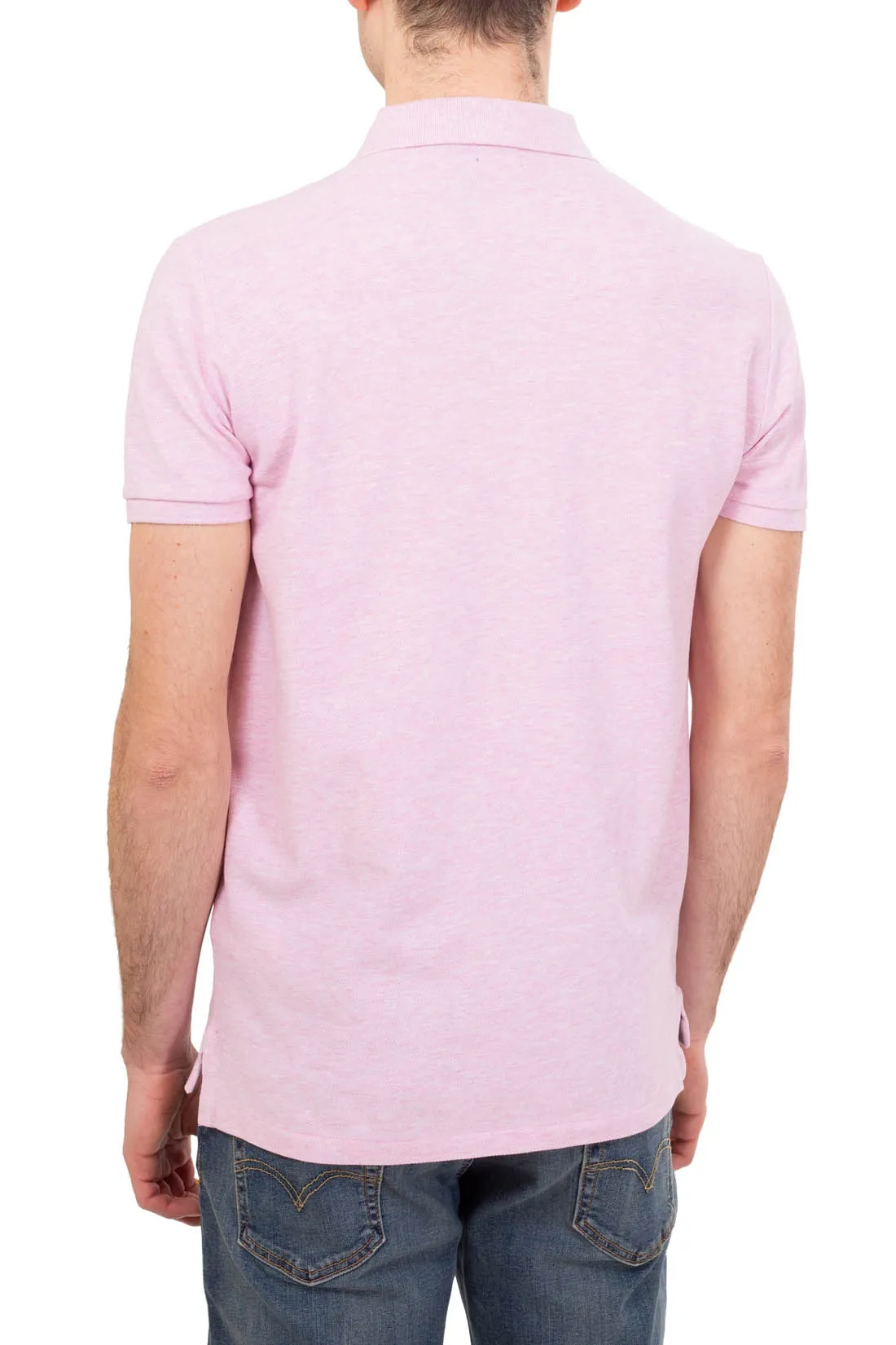 POLO RALPH LAUREN Polo uomo slim fit con ricamo logo