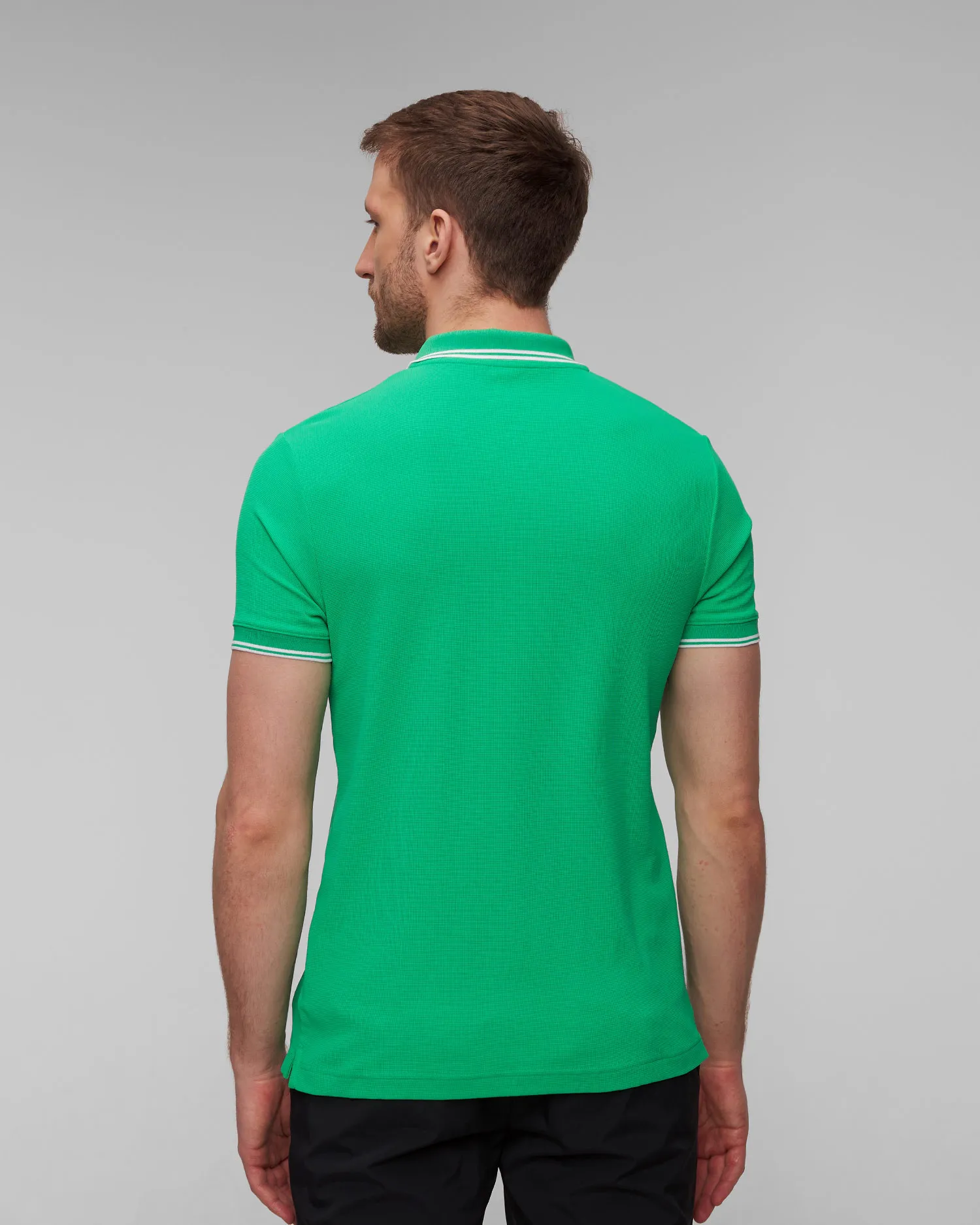 Polo verde da uomo Helly Hansen Kos Polo 34068-499