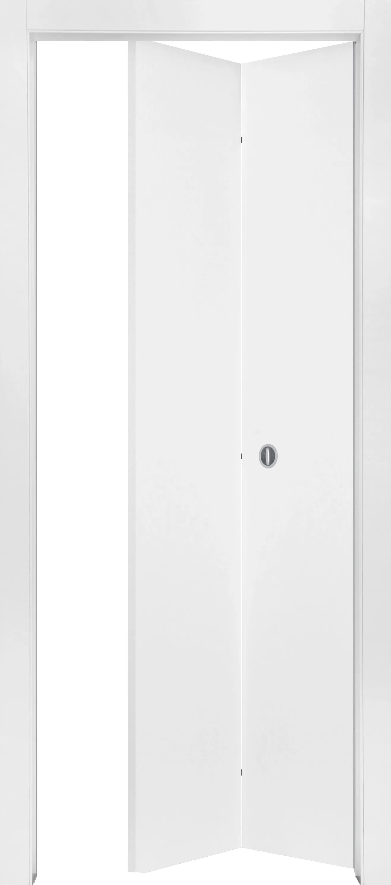 Porta a libro sinistra Cleaf bianca 80x210 cm
