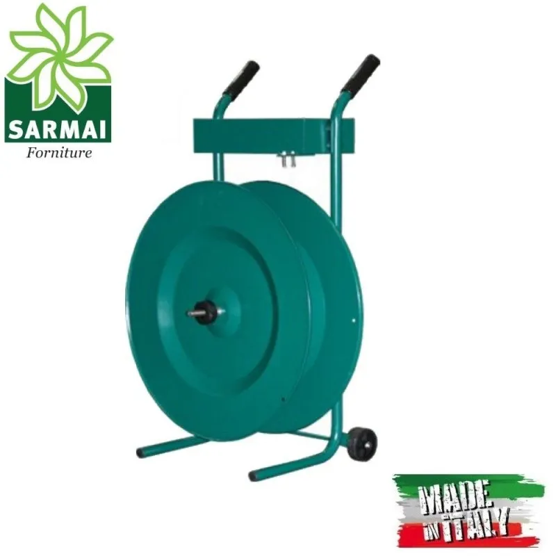 Porta rotolo modello grande per reggetta