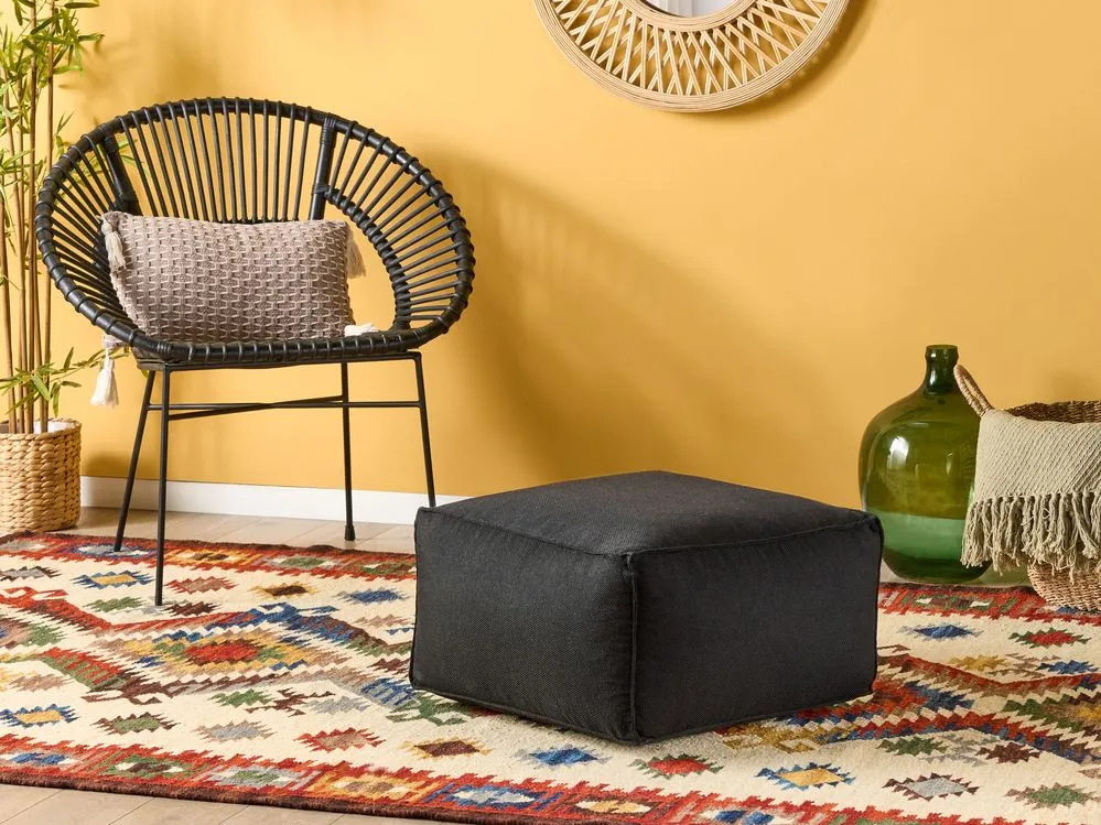Pouffe Black MUKKI