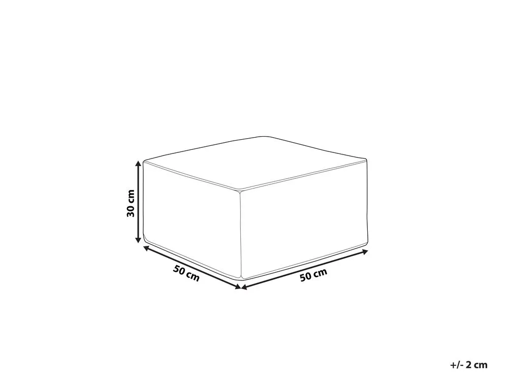 Pouffe Black MUKKI