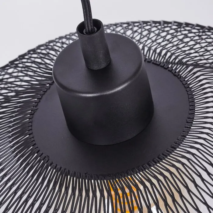 Pucara Lampadario a sospensione Nero, 1-Luce