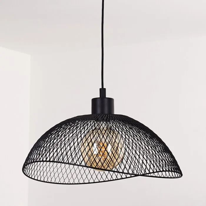 Pucara Lampadario a sospensione Nero, 1-Luce