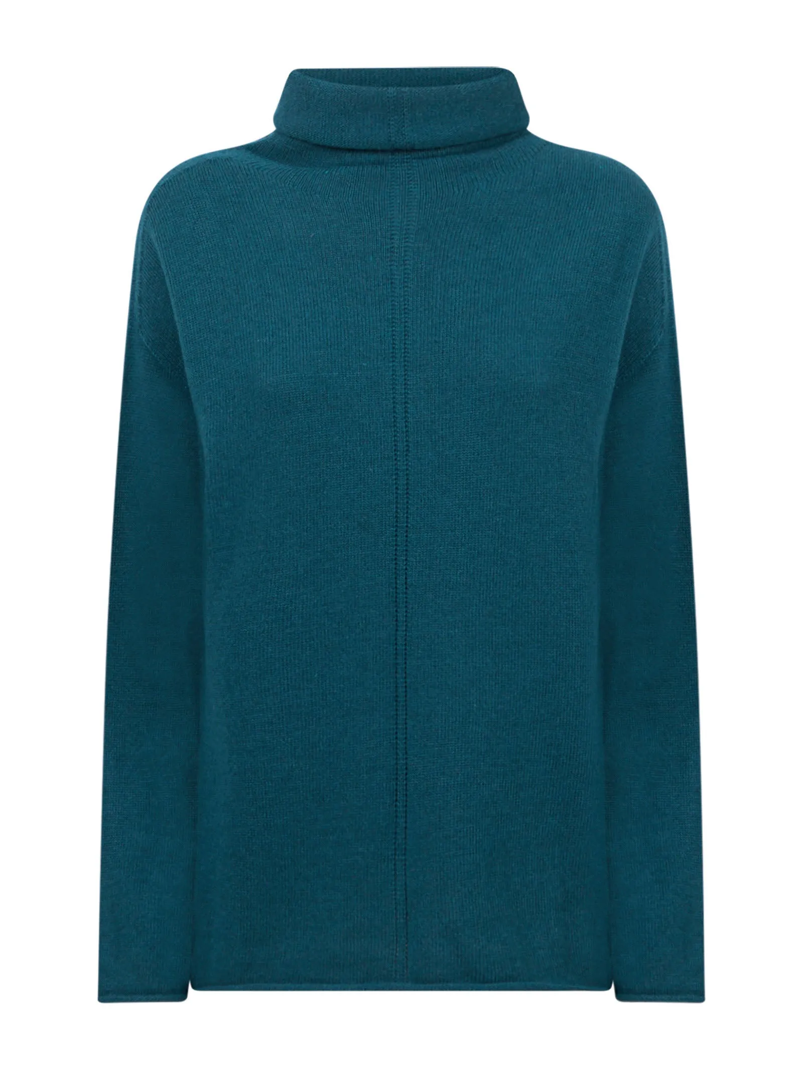 Pullover con collo a ciambella in Cashmere Blend - Reflecting Pond