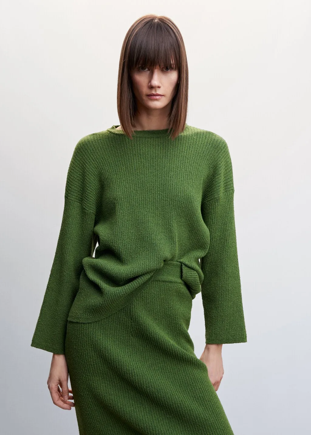 Pullover maglia sottile oversize