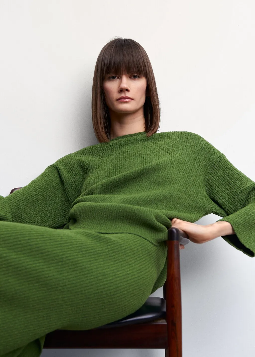 Pullover maglia sottile oversize