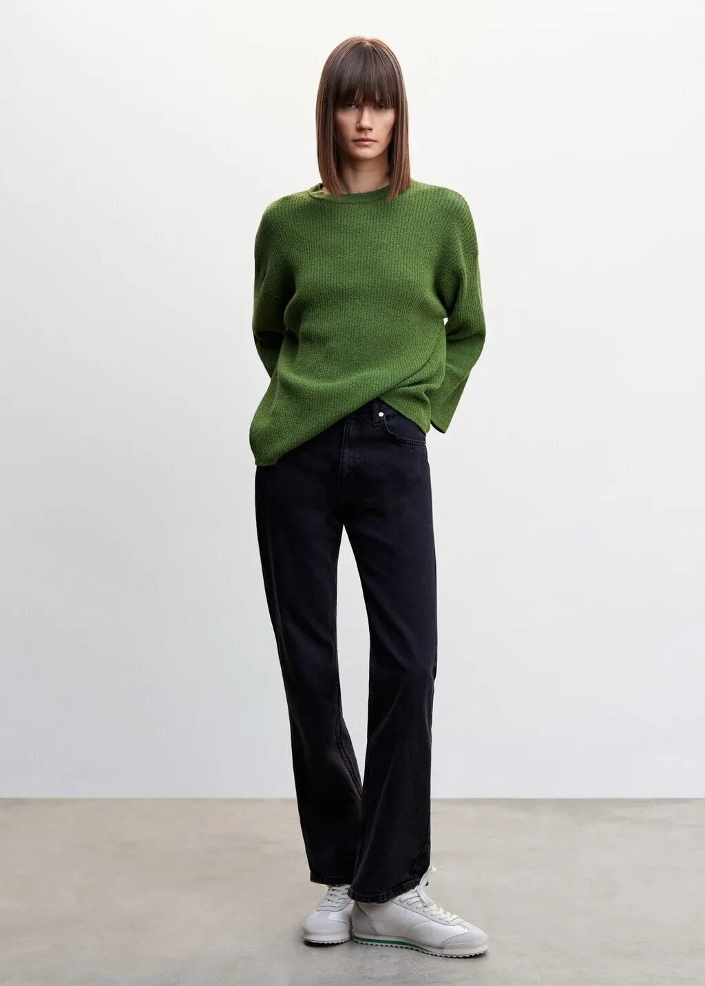 Pullover maglia sottile oversize