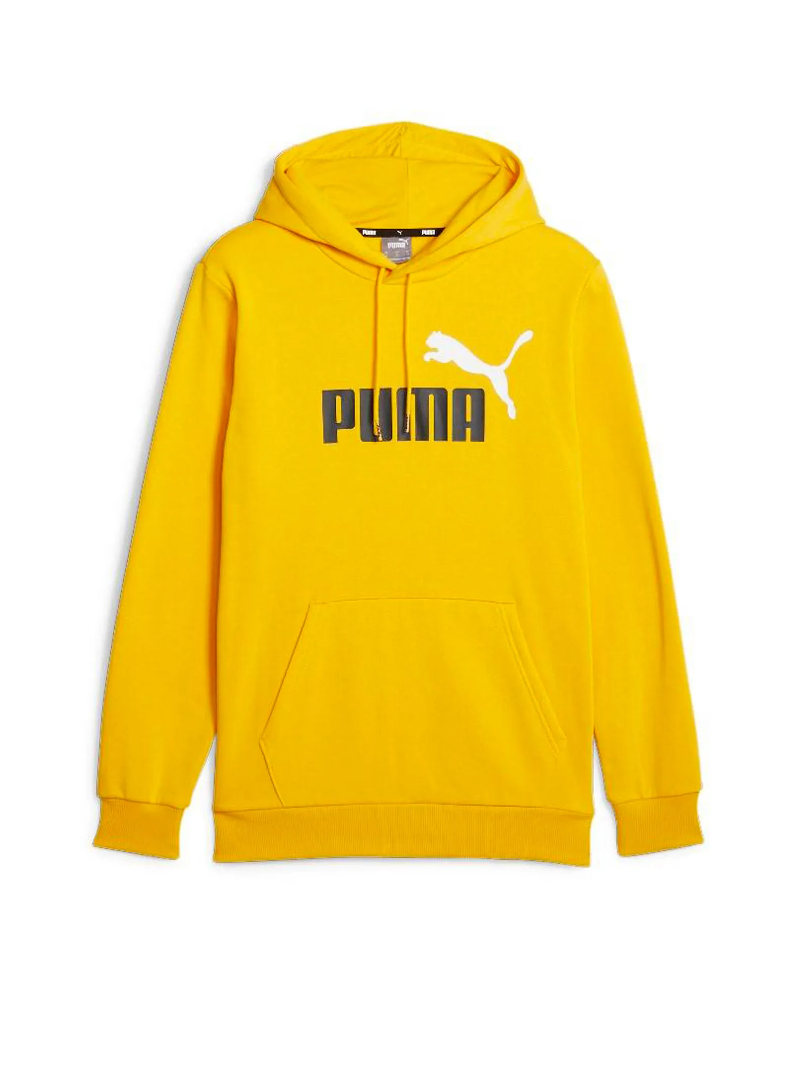 PUMA Felpa con Logo e Cappuccio