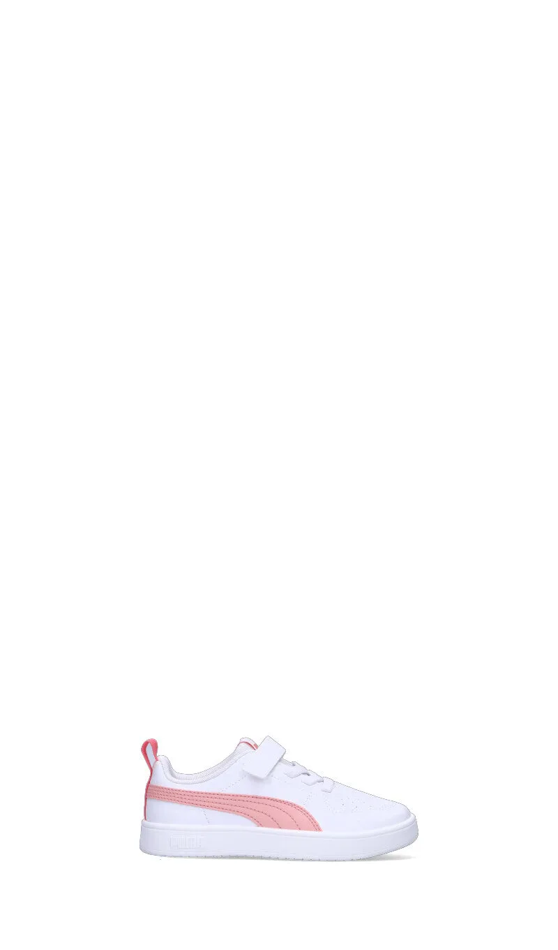 PUMA RICKIE AC PS Sneaker bimba bianca/rosa