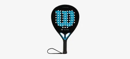 Racchetta Wilson Da Paddle Tennis Padel Ultra Team V2 Padel Racket Azzurro Nero