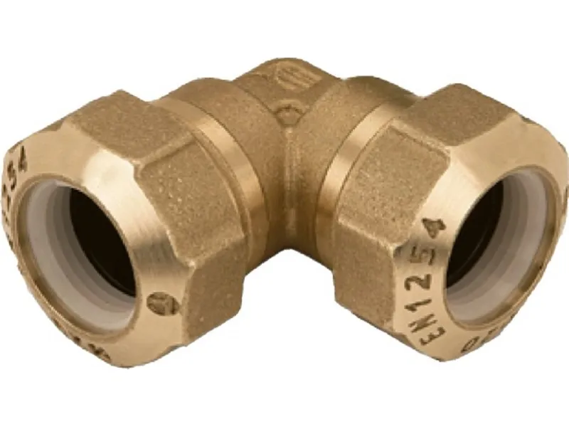 Raccordo curvo doppio 20x20