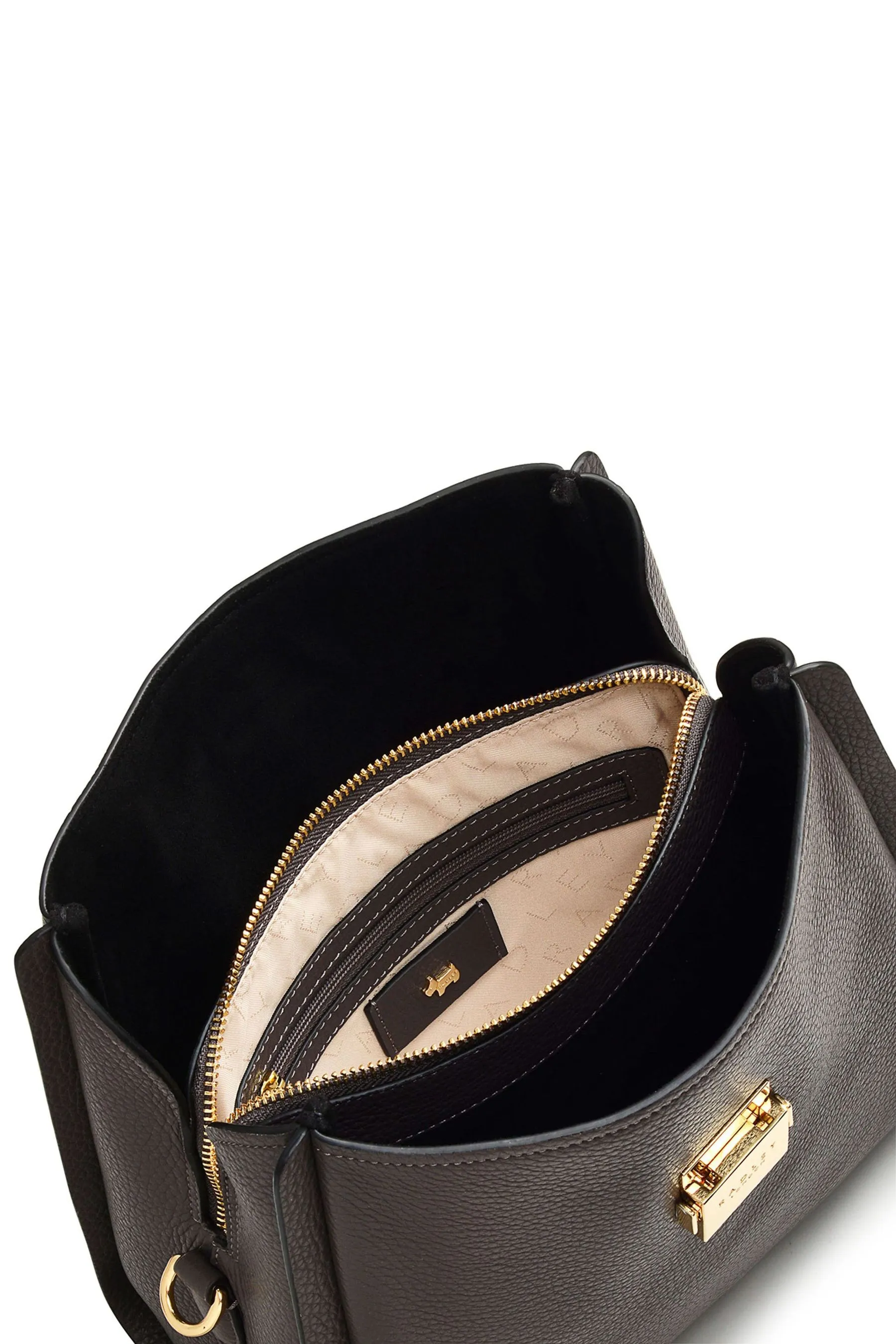 Radley London - Sloane Street - Borsa a tracolla media con zip sulla parte superiore