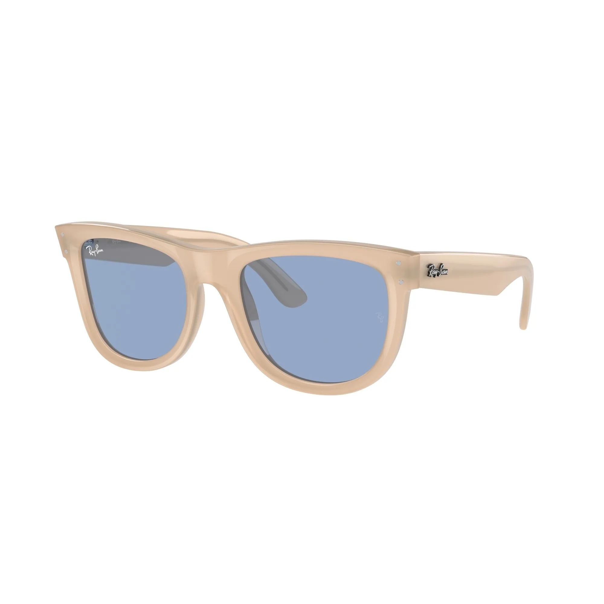   Ray-Ban RB R0502S Wayfarer Reverse 678072 Beige Opale/miele | Occhiale Da Sole Unisex 