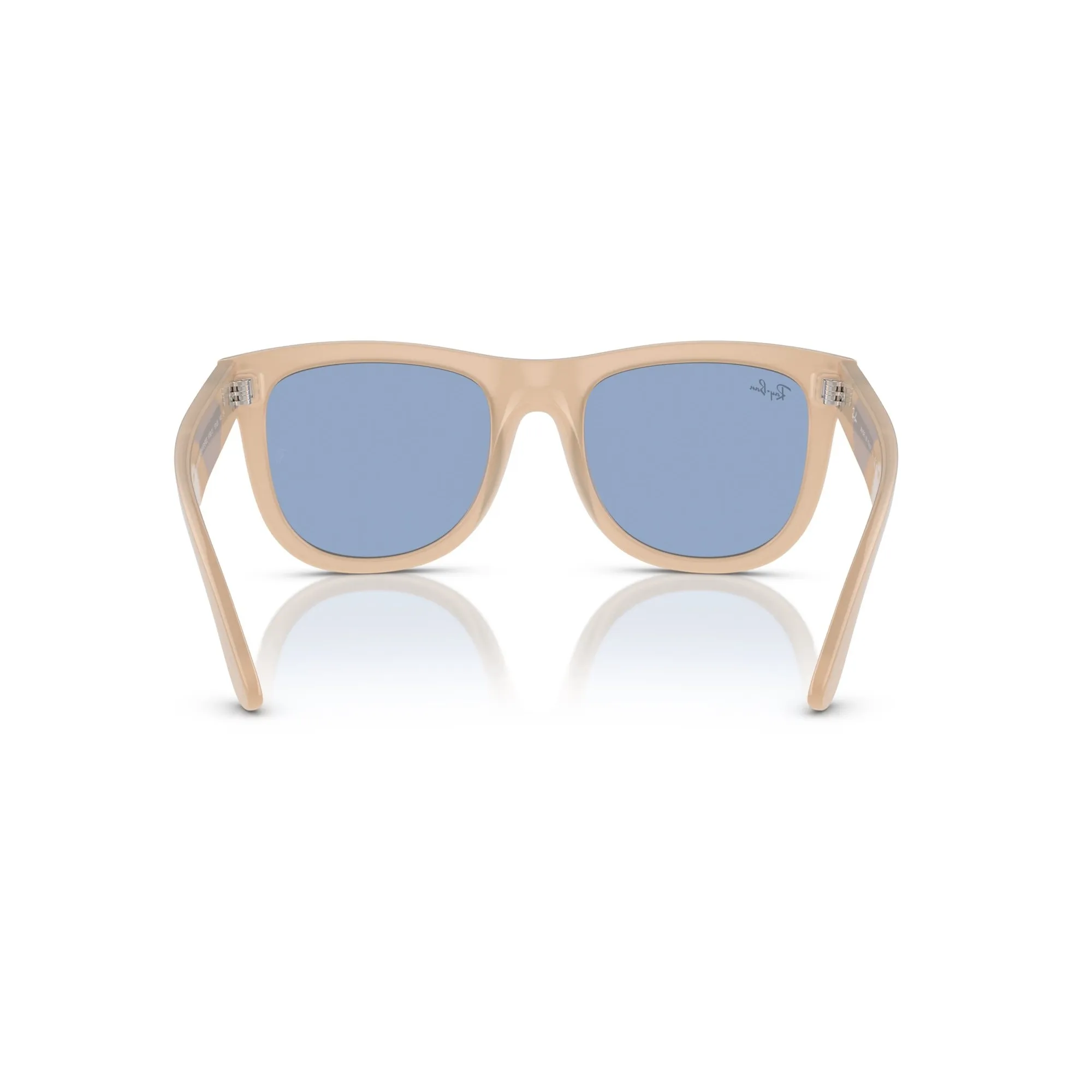   Ray-Ban RB R0502S Wayfarer Reverse 678072 Beige Opale/miele | Occhiale Da Sole Unisex 