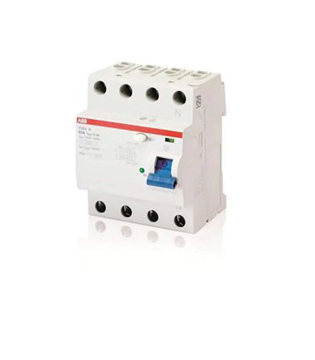 RCCB ABB F200, 4P, 63A, sensibilità 500mA, Tipo B