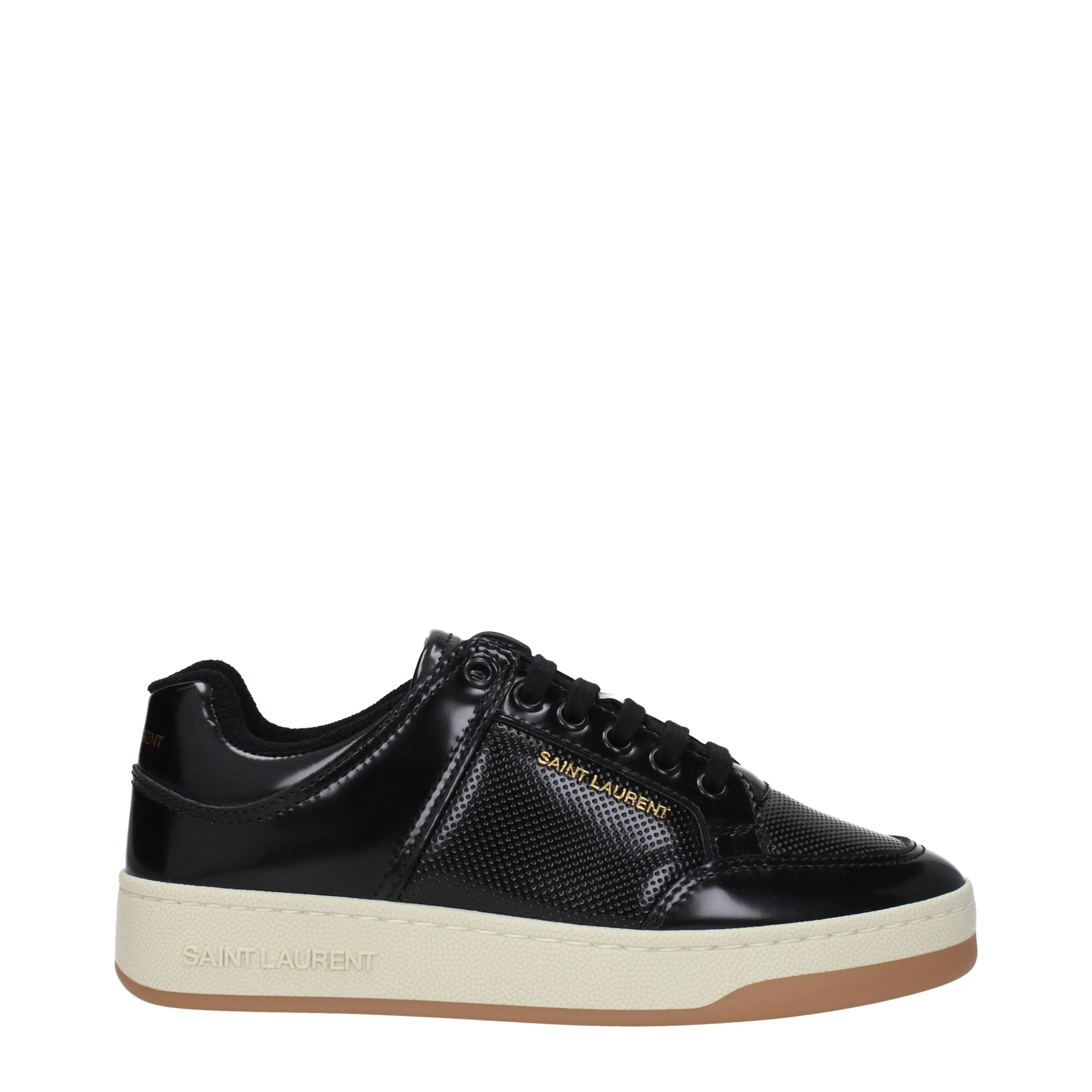 Saint Laurent Sneakers Sl61  Donna Pelle Nero