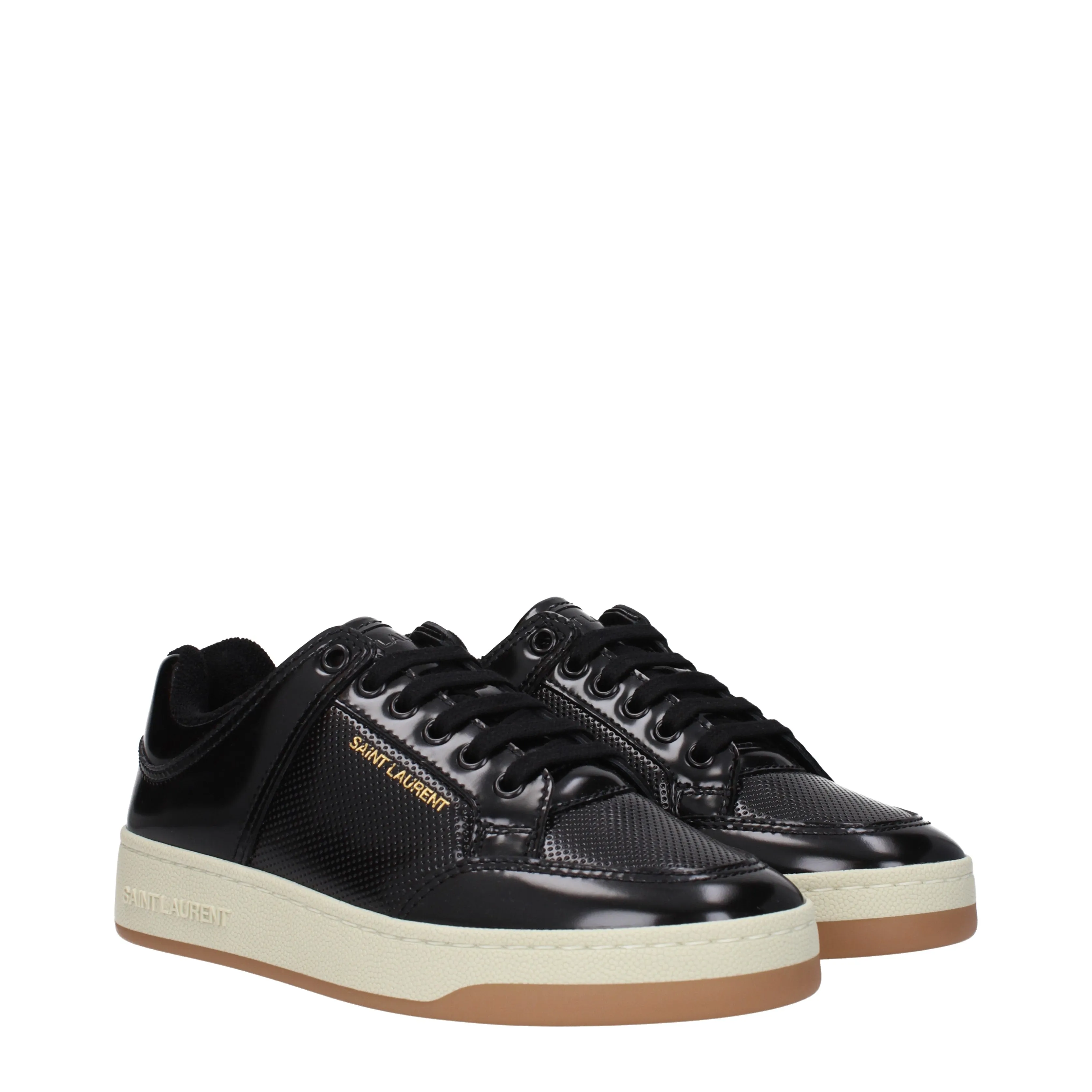 Saint Laurent Sneakers Sl61  Donna Pelle Nero