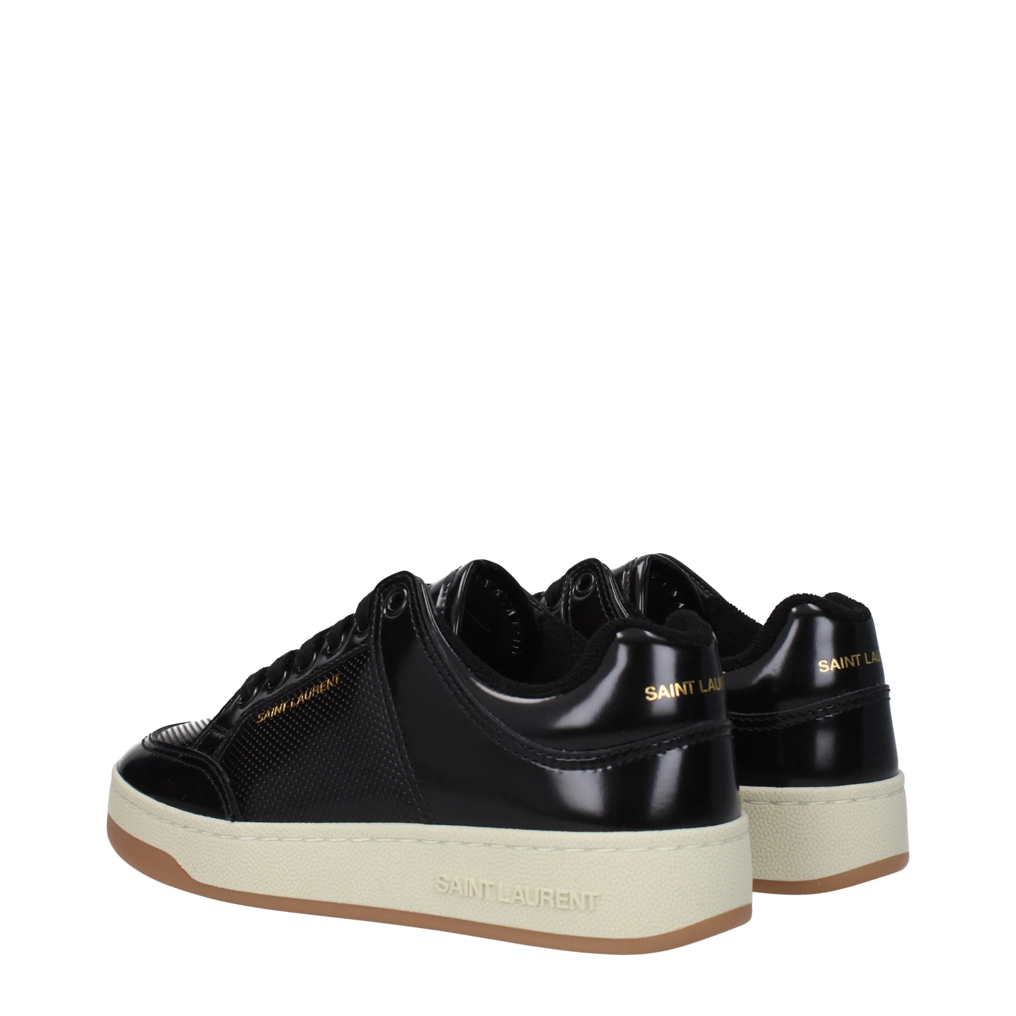 Saint Laurent Sneakers Sl61  Donna Pelle Nero