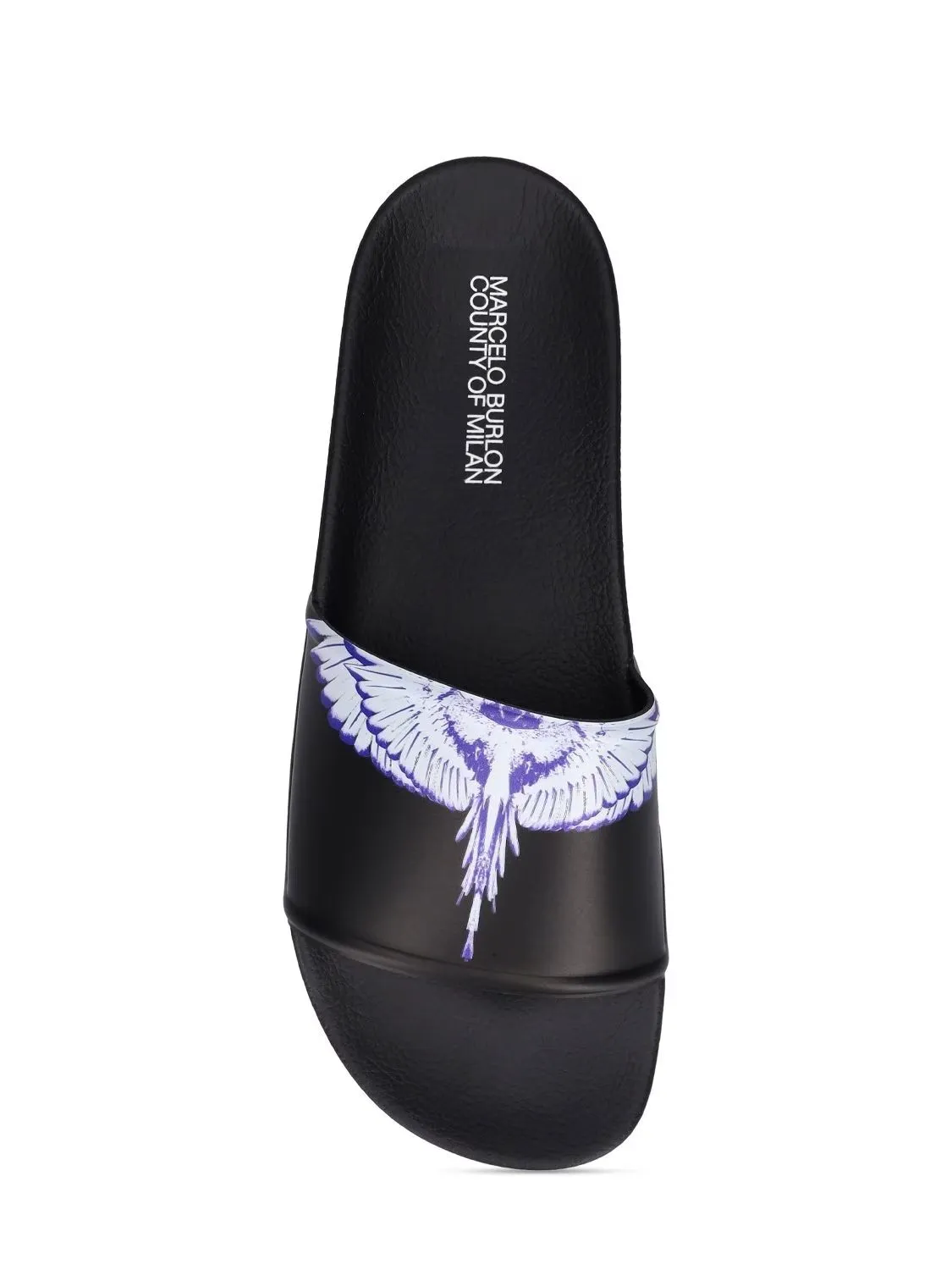 SANDALI BASSI "ICON WINGS" NERI