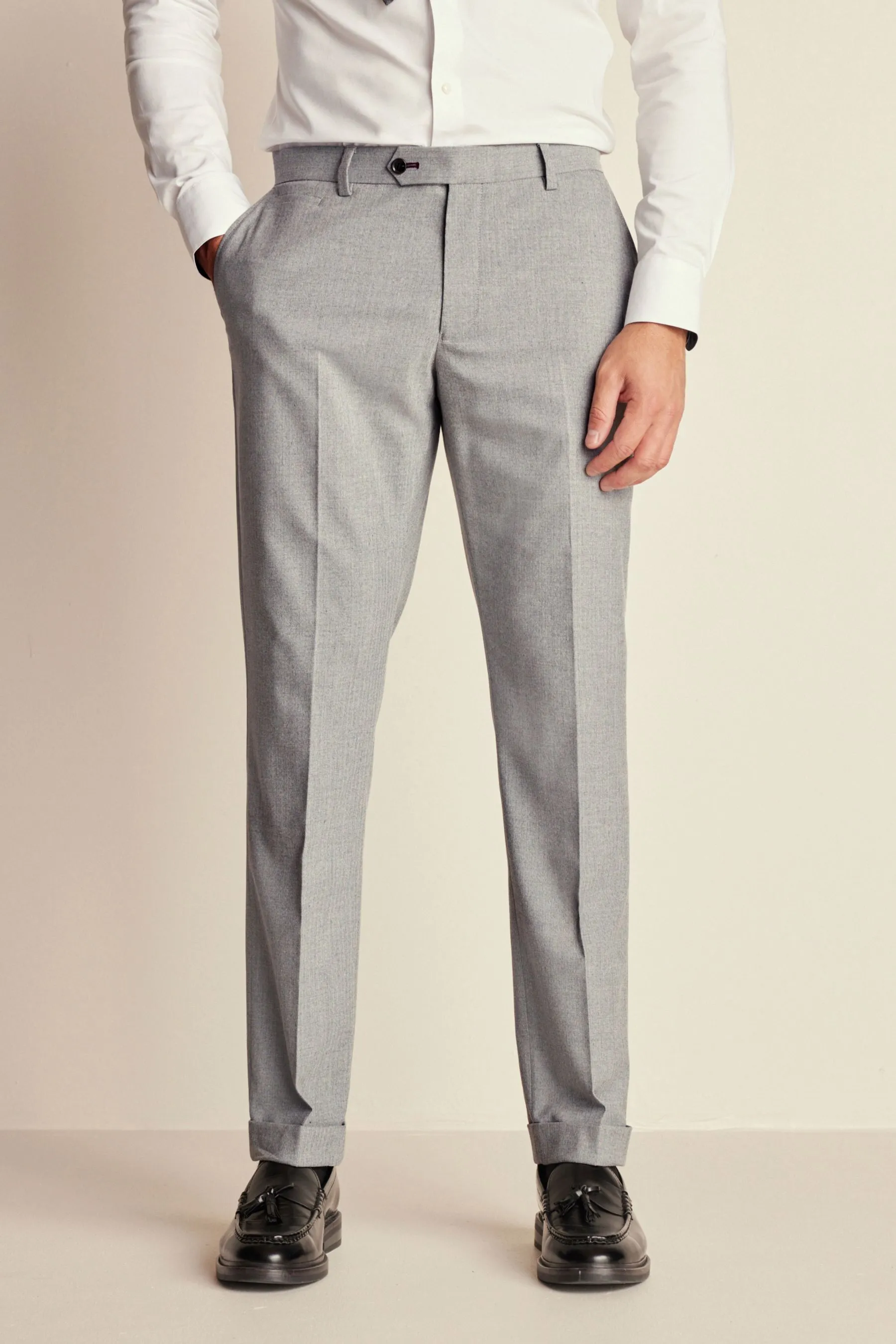 Sartoriale - Pantaloni da completo a spina di pesce