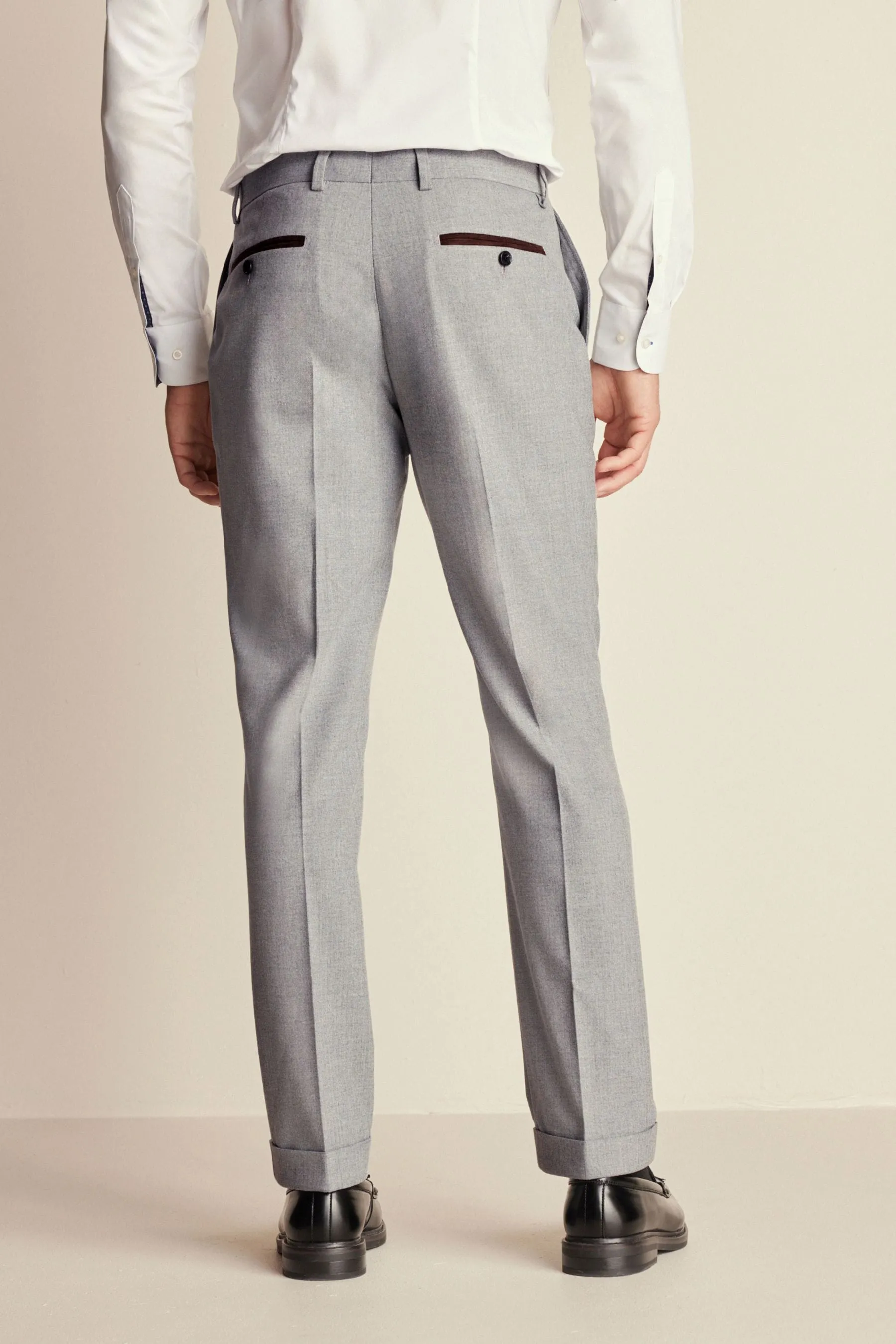 Sartoriale - Pantaloni da completo a spina di pesce