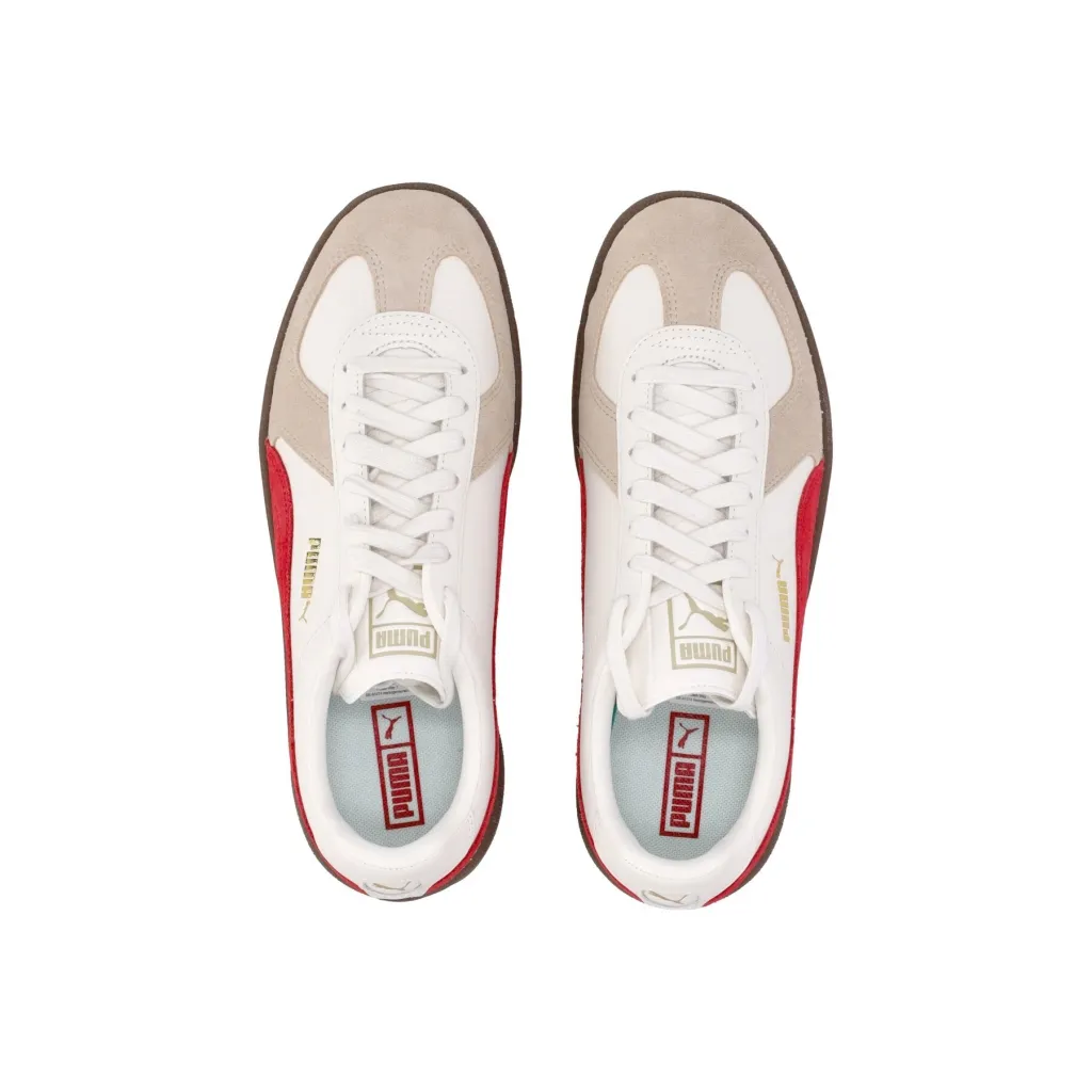 scarpa bassa uomo army trainer WARM WHITE/GRANOLA/ASTRO RED