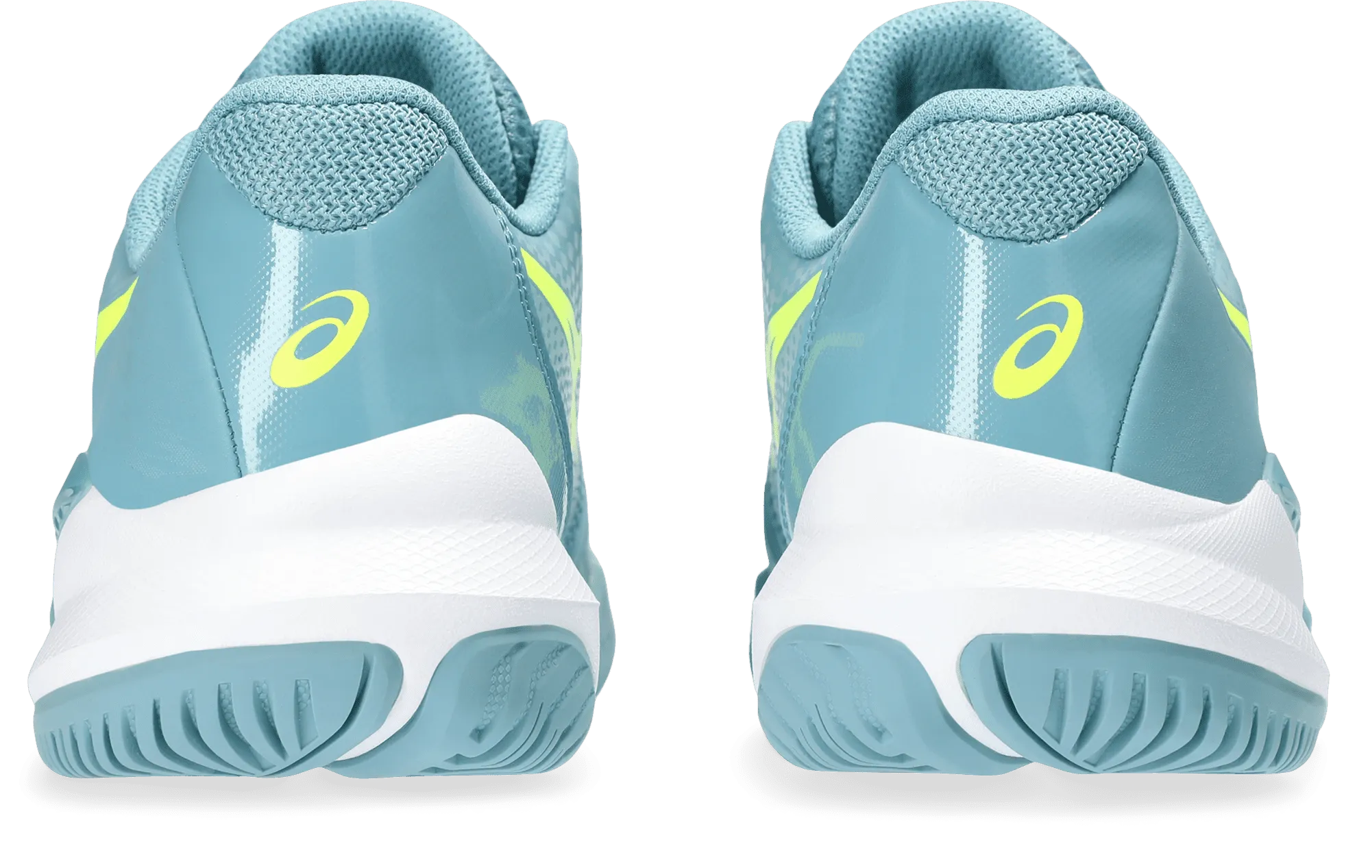 SCARPA DA TENNIS DA DONNA ASICS GEL-CHALLENGER 14 GRIS BLUE SAFETY YELLOW 1042A231 400