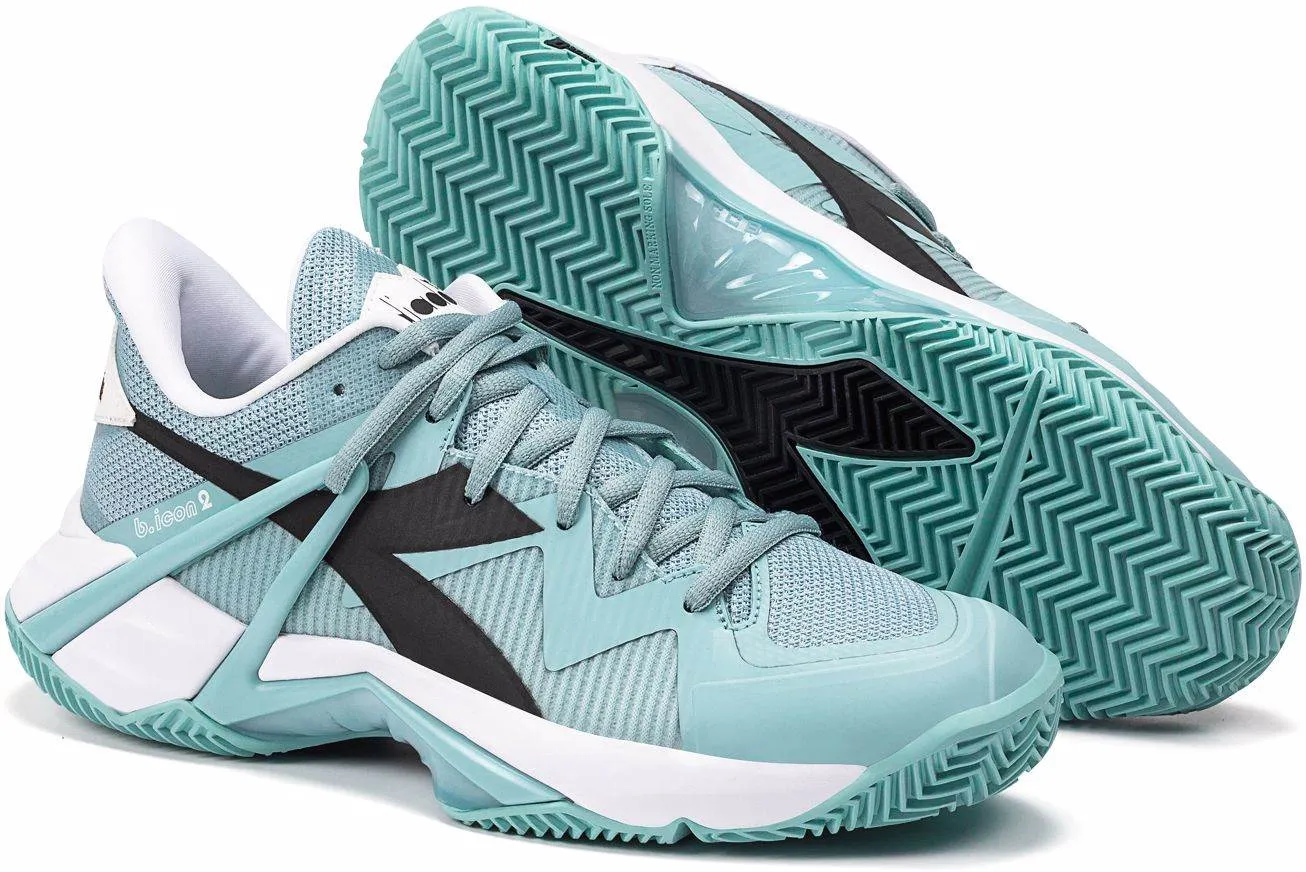 SCARPA DA TENNIS DA DONNA DIADORA BLUSHIELD ICON 2 W CLAY  101.179107 D0849