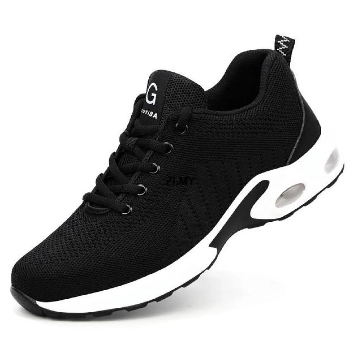 Scarpe antinfortunistiche da uomo Sneaker con punta in acciaio Scarpe antinfortunistiche da lavoro antiforatura Uomo Stivali da