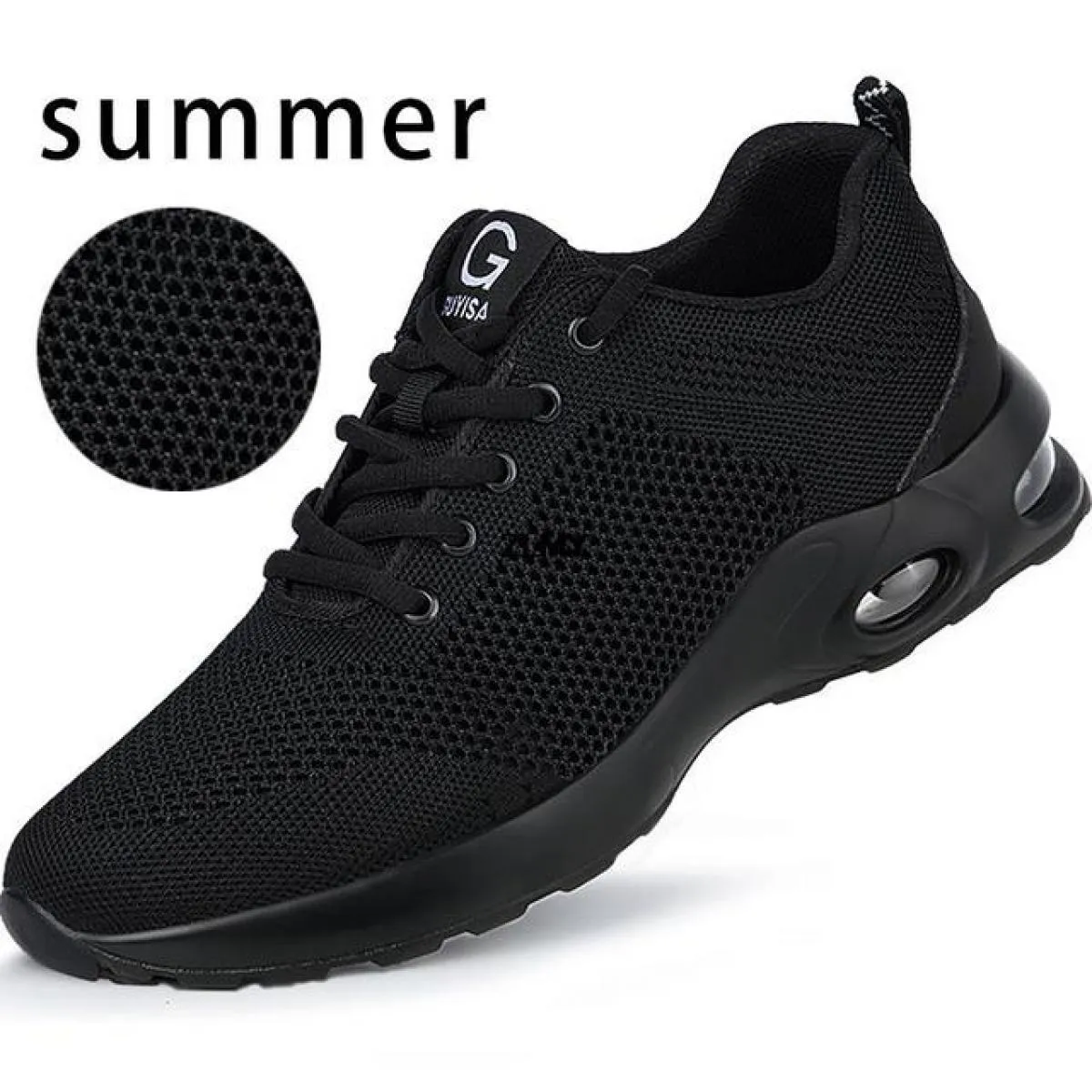 Scarpe antinfortunistiche da uomo Sneaker con punta in acciaio Scarpe antinfortunistiche da lavoro antiforatura Uomo Stivali da