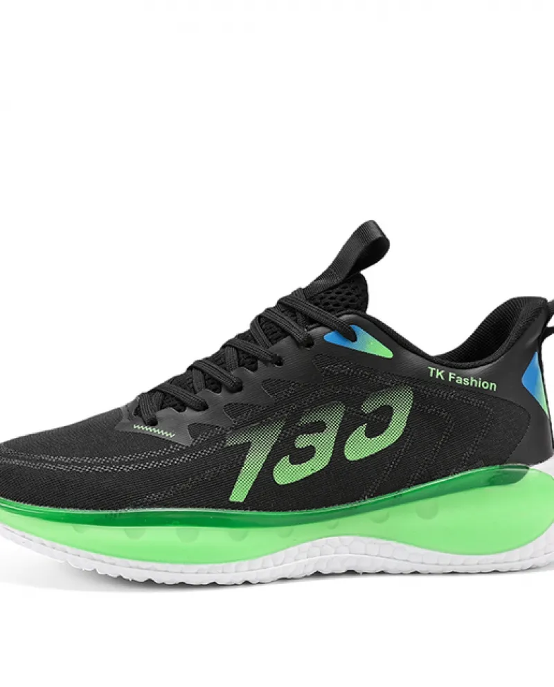 Scarpe casual da uomo bianche Scarpe da tennis estive con lacci in rete Comfort traspirante Moda uomo Outdoor Jogging Leggero S