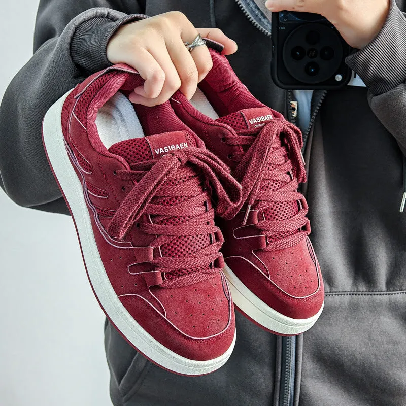 Scarpe da ginnastica casual piatte traspiranti alla moda da uomo  NEW   