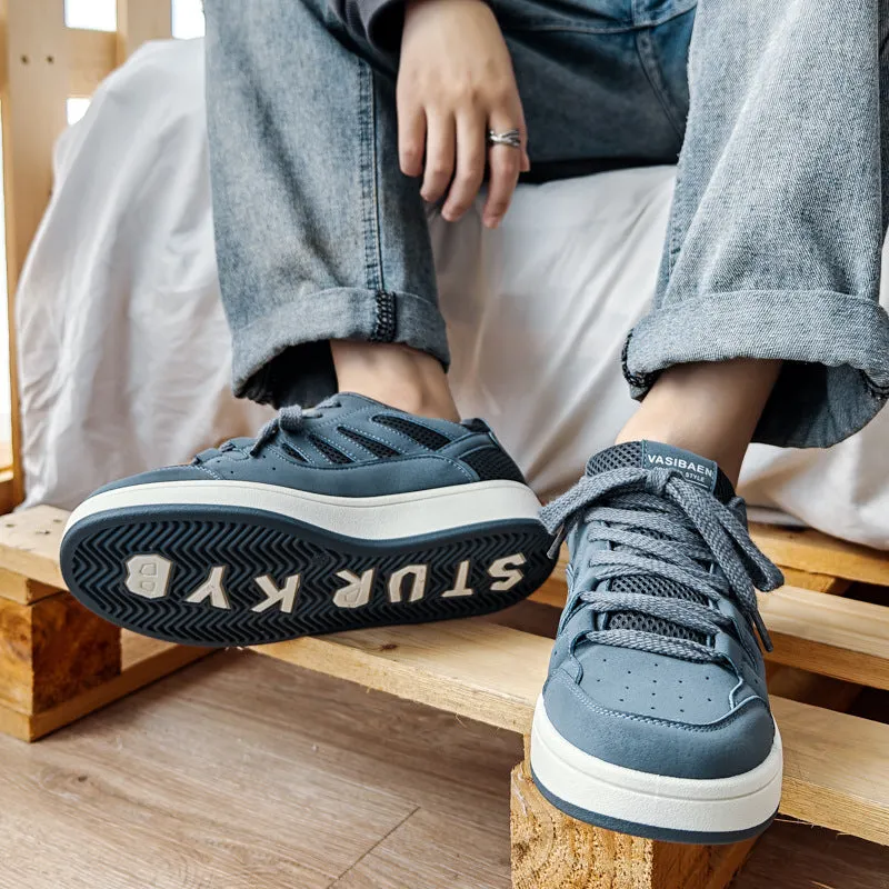 Scarpe da ginnastica casual piatte traspiranti alla moda da uomo  NEW   