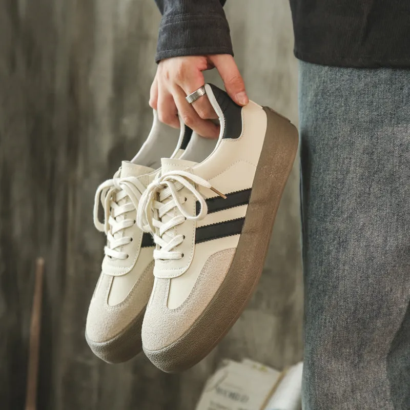 Scarpe da skate casual piatte abbinate ai colori alla moda da uomo  NEW   