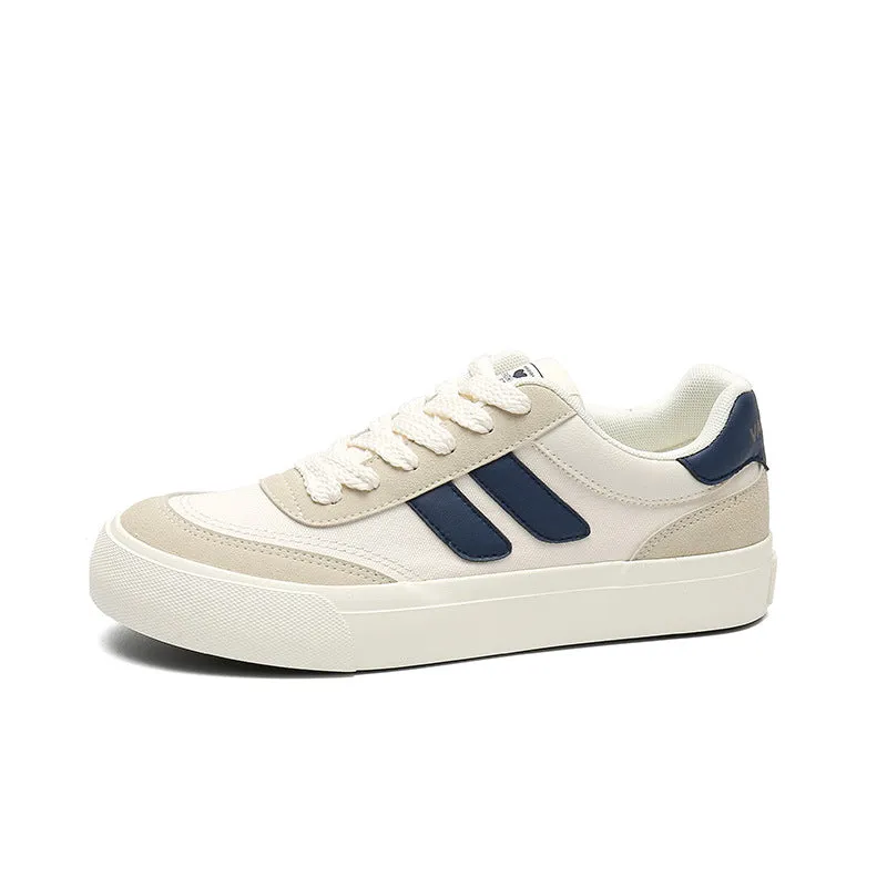 Scarpe da skate casual piatte in tela traspirante moda uomo  NEW   