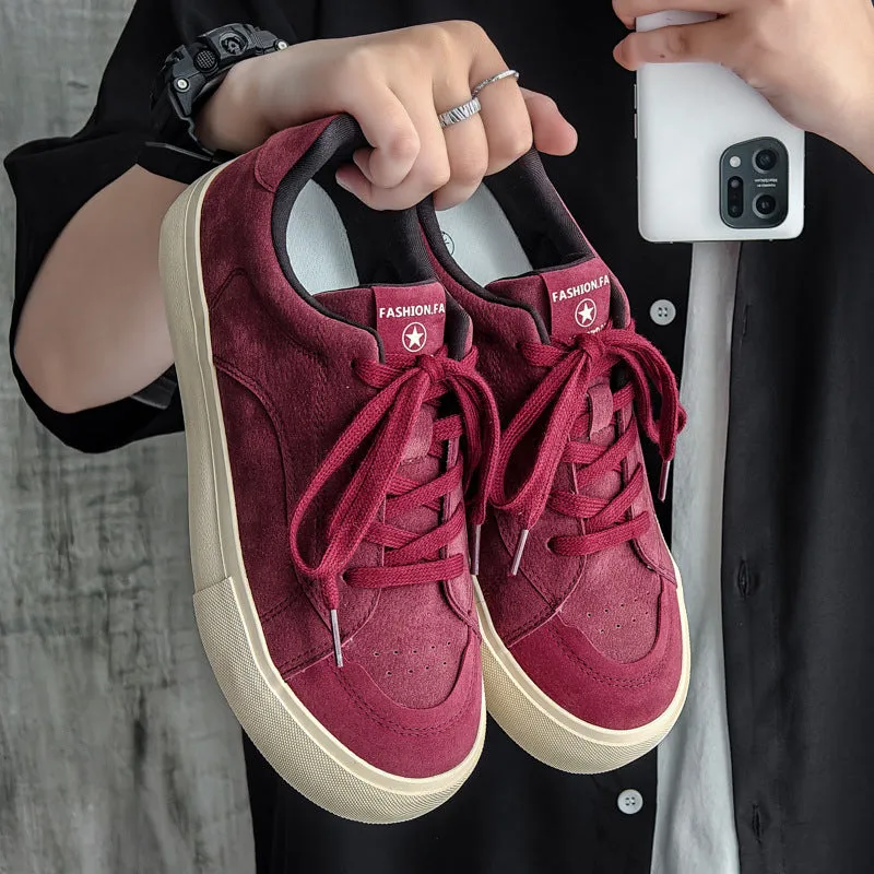 Scarpe da skate casual piatte traspiranti moda minimalista da uomo  NEW   