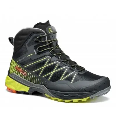 Scarpe da trekking Asolo TAHOE MID GTX MM (BLACK/SAFETY YELLOW) uomo