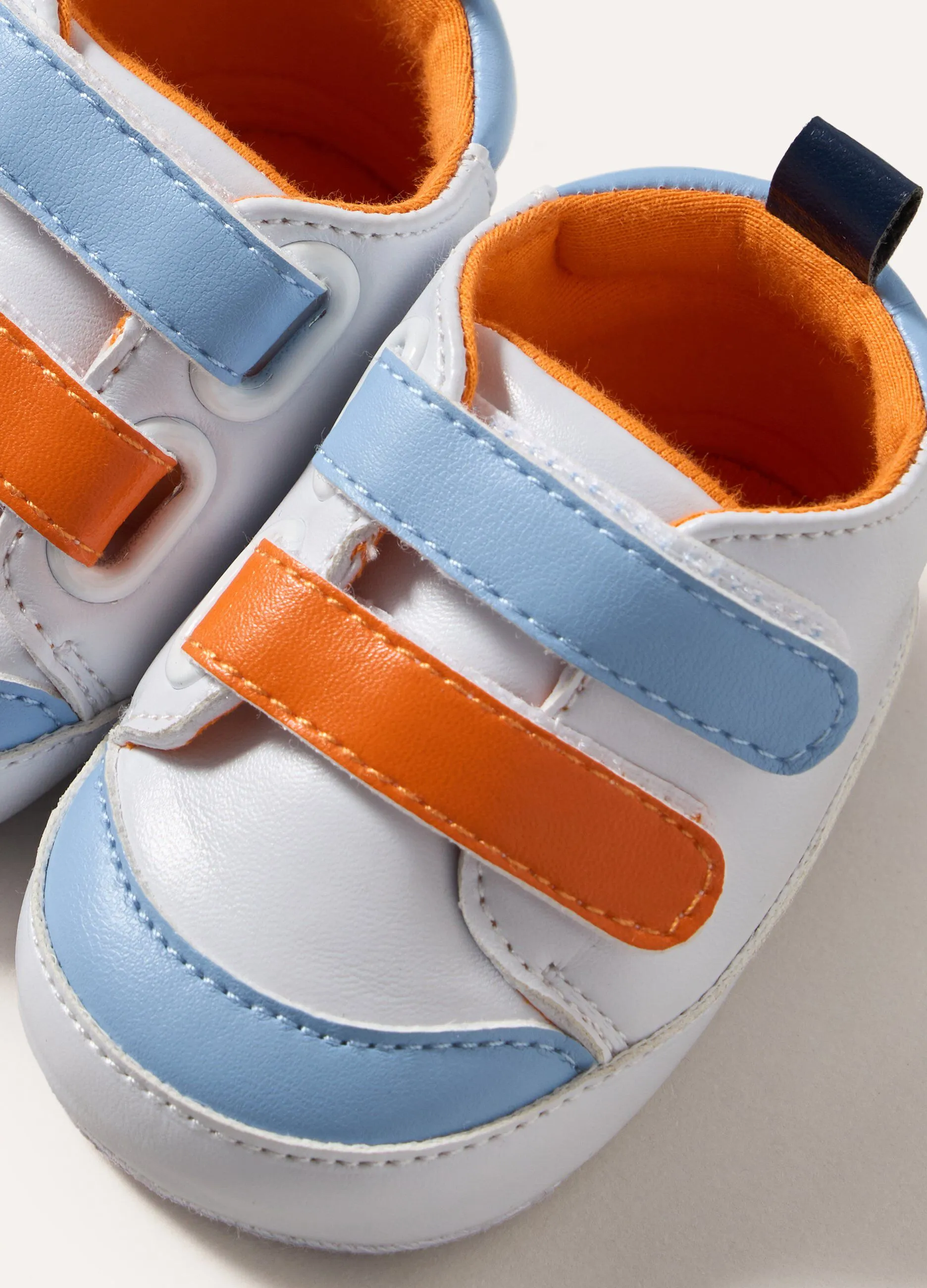 Scarpine in eco pelle neonato