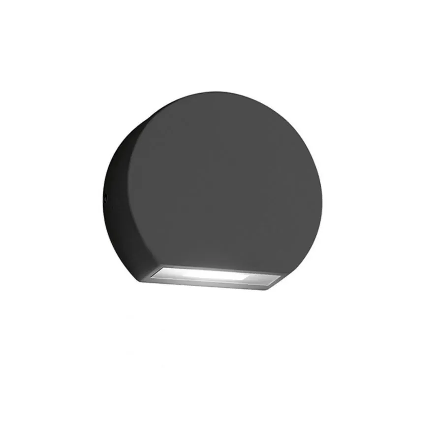 Segnapasso Da Esterno Led 5w Luly Antracite IP54 GES891 Gea Led