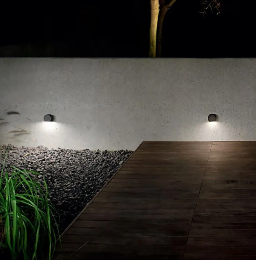 Segnapasso Da Esterno Led 5w Luly Antracite IP54 GES891 Gea Led
