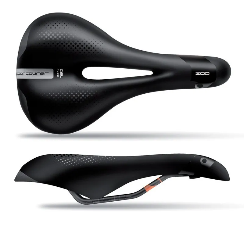 Sella Sportourer ZOO GEL Flow 160x276mm nero opaco