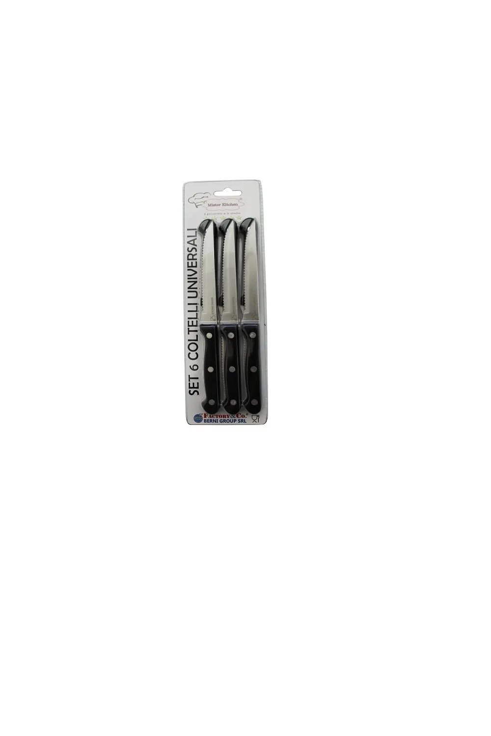 Set 6 coltelli universali